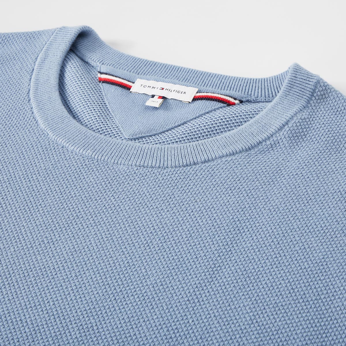 Tommy Hilfiger Strickpullover hellblau