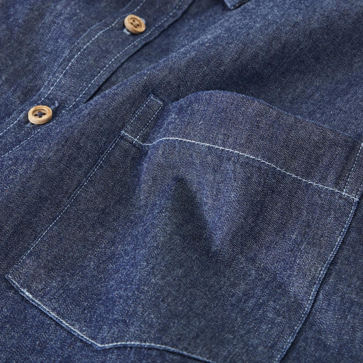 Pfundskerl Jeanshemd, leicht dunkelblau