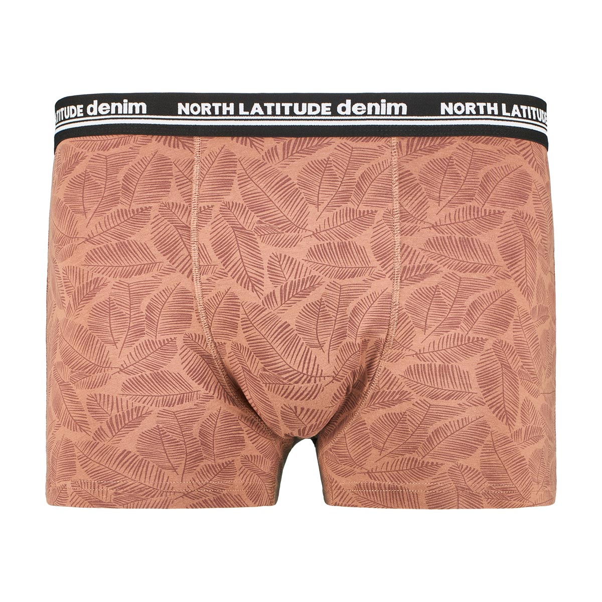 North 3er-Pack Pants mit Elasthan braun