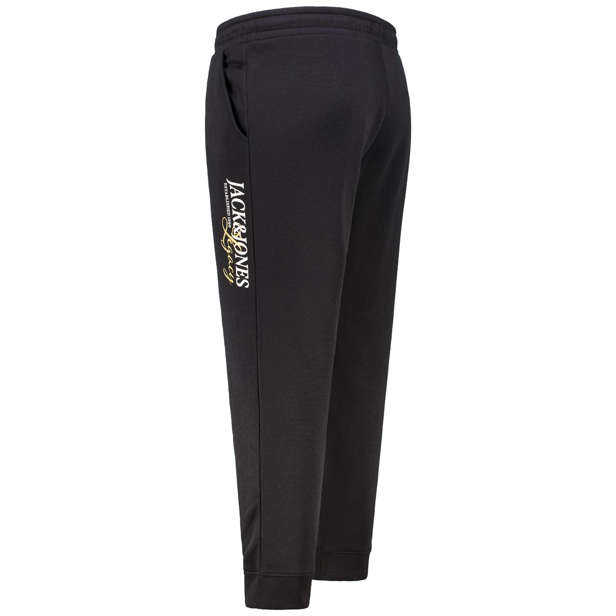 Jack&Jones Jogginghose mit wärmender Fleece-Innenseite schwarz