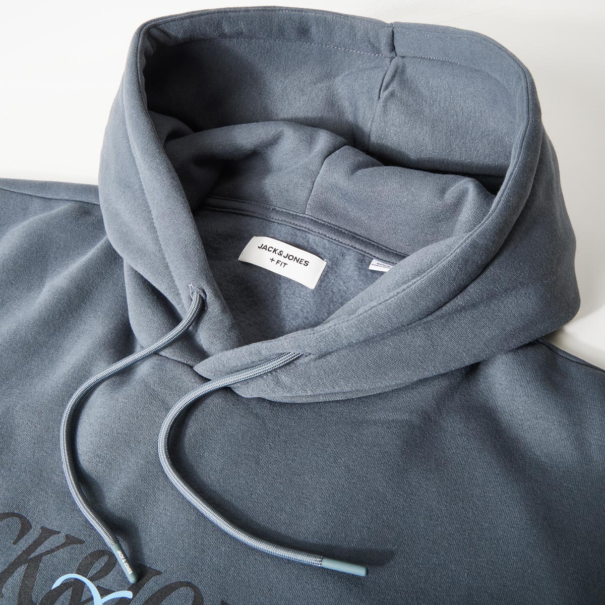 Jack&Jones Hoodie mit Fleece-Innenseite grau
