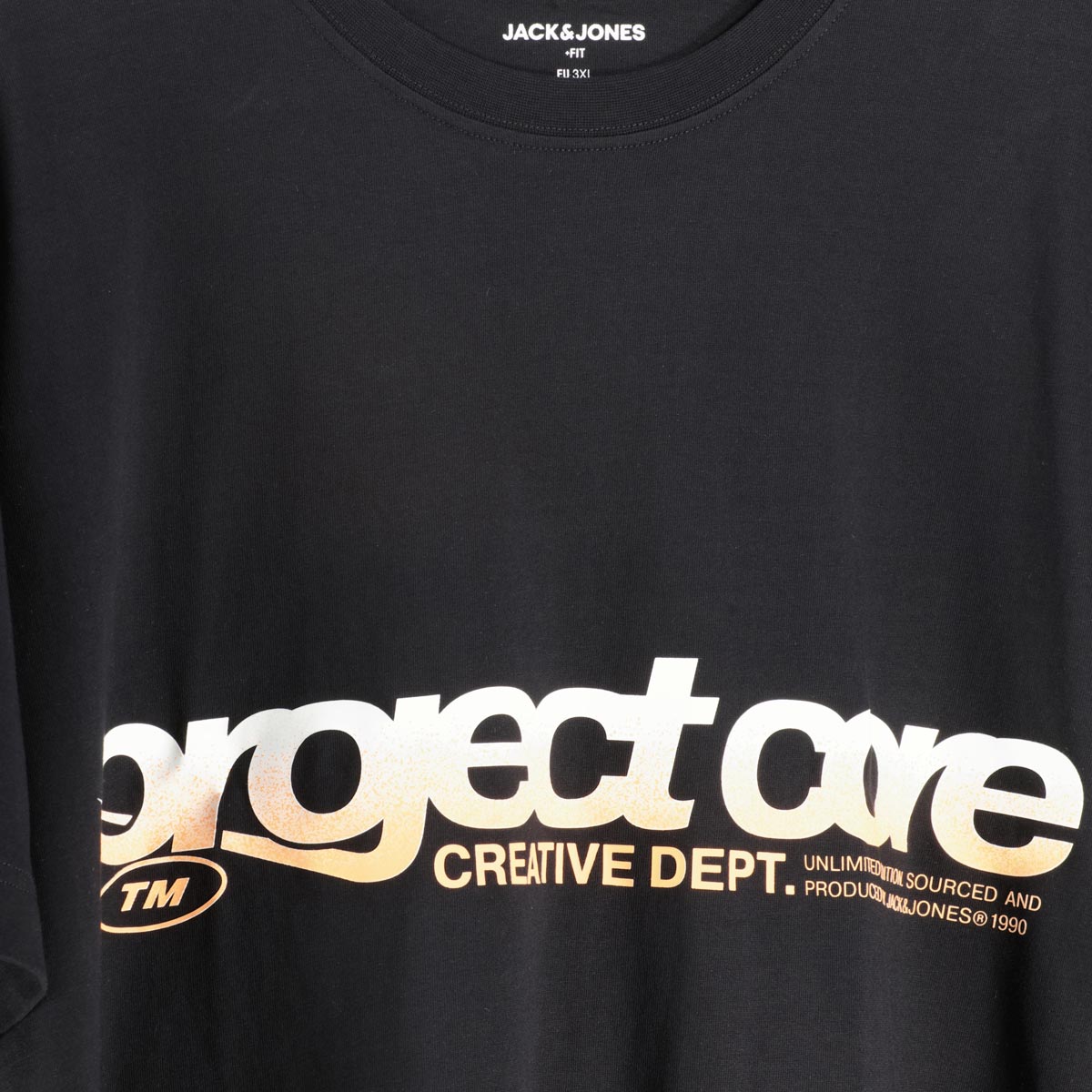 Jack&Jones T-Shirt mit Print schwarz