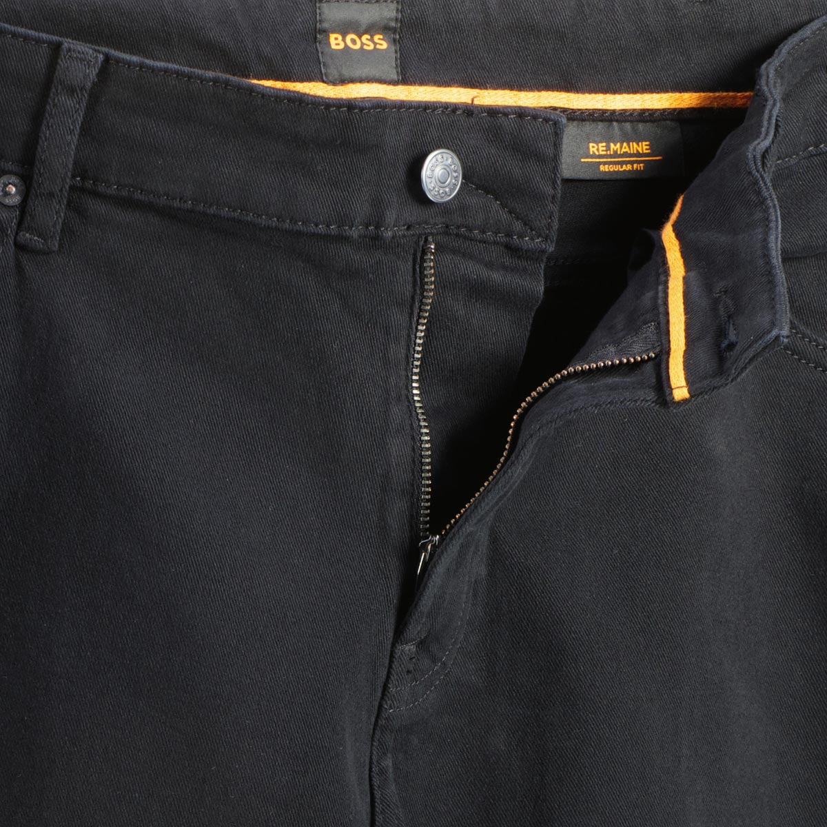 BOSS Stretch-Jeans "Re.Maine", Regular Fit schwarz