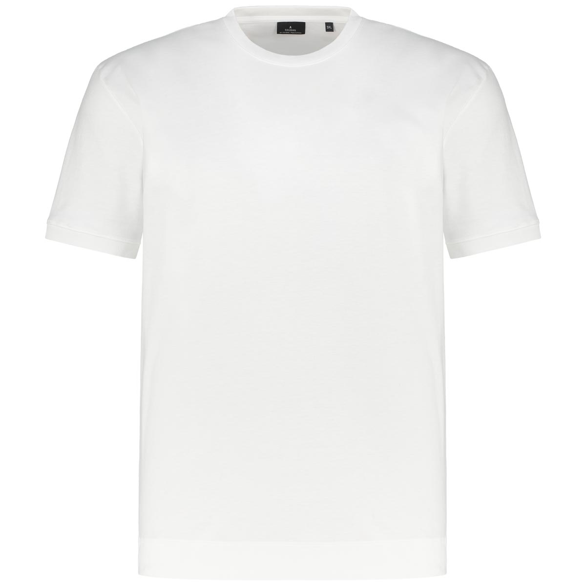 RAGMAN T-Shirt aus Pima-Baumwolle Farbe weiß Größe: 3XL günstig online kaufen