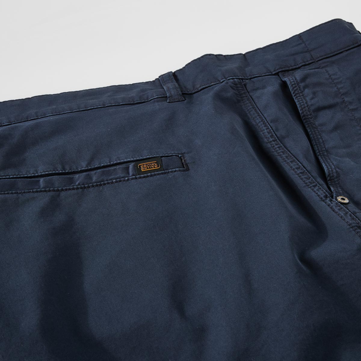 camel active Stretch-Chino-Shorts dunkelblau