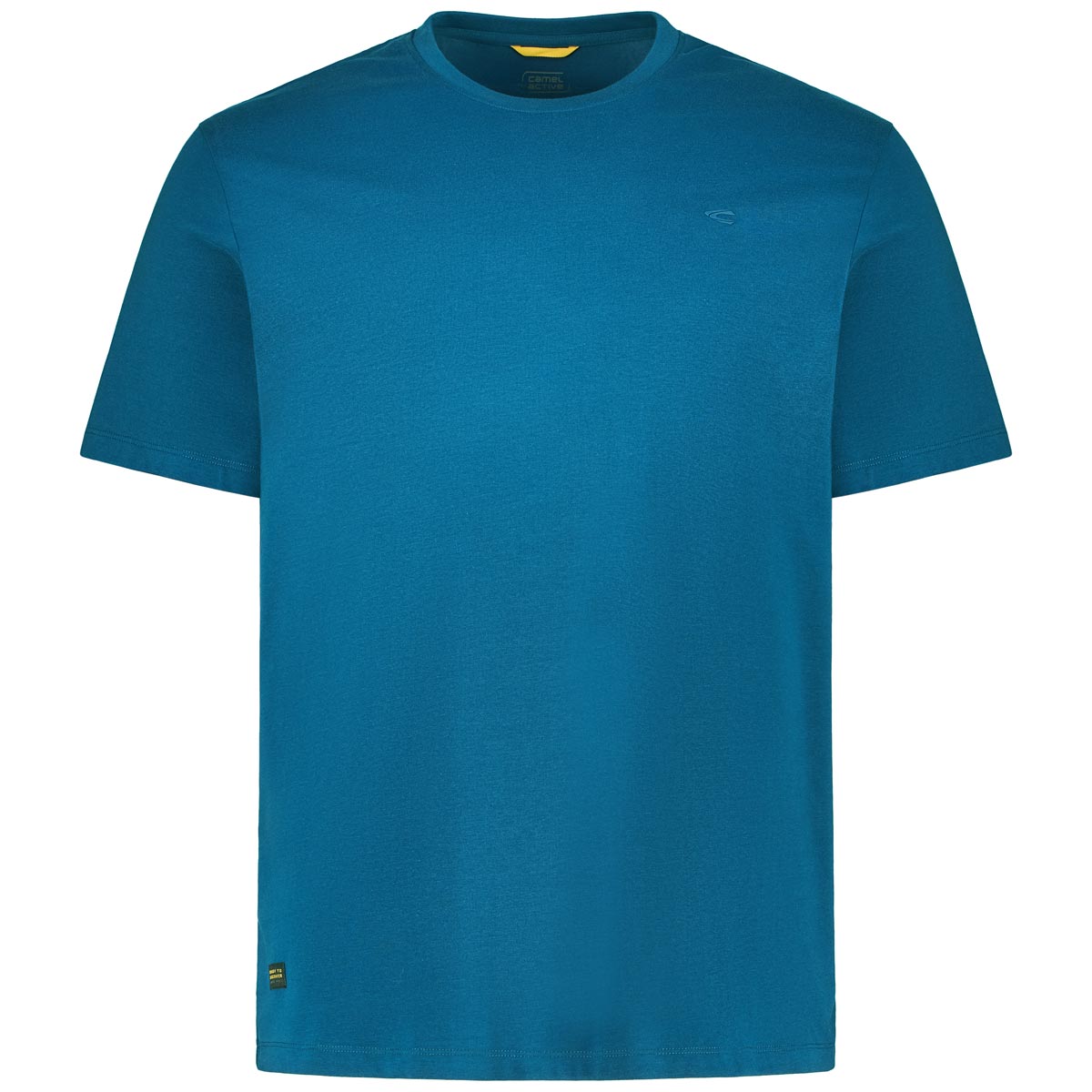 camel active T-Shirt mit Stretch Farbe blau Größe: 4XL günstig online kaufen
