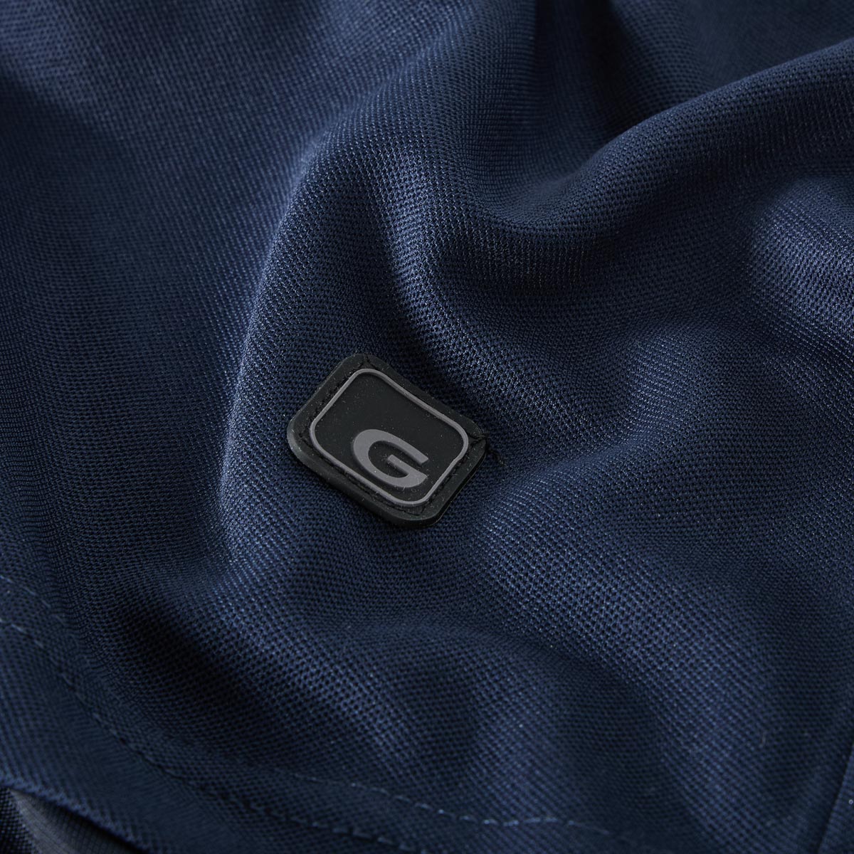 Gonso Rad-Poloshirt, leicht, atmungsaktiv und schnelltrocknend dunkelblau