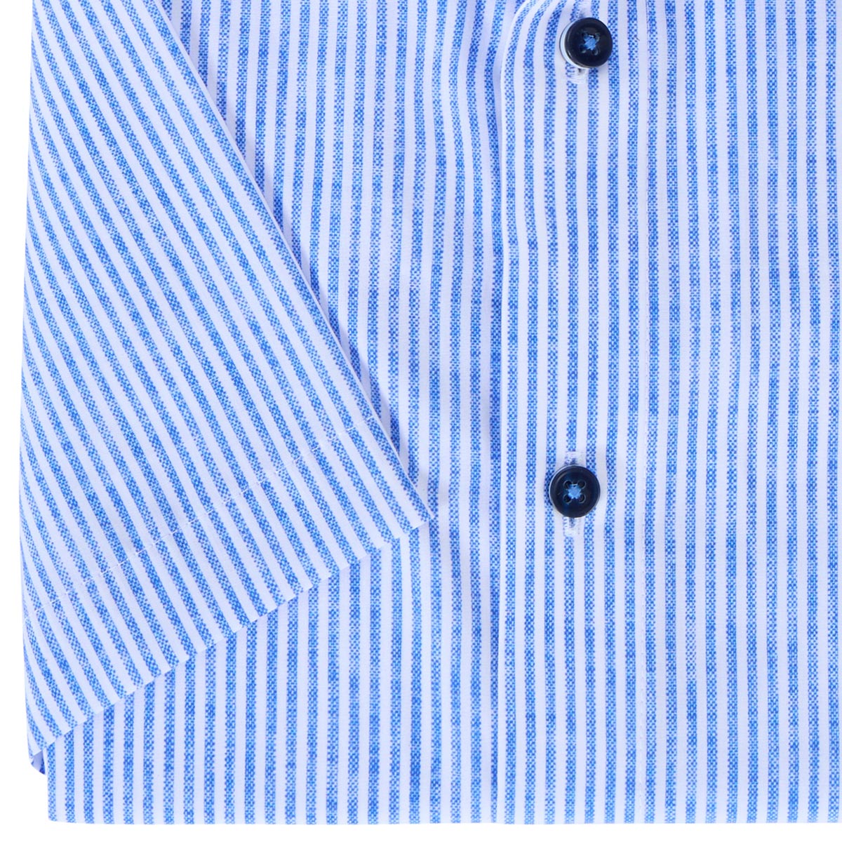 CASA MODA Businesshemd, kurzarm, pflegeleicht blau