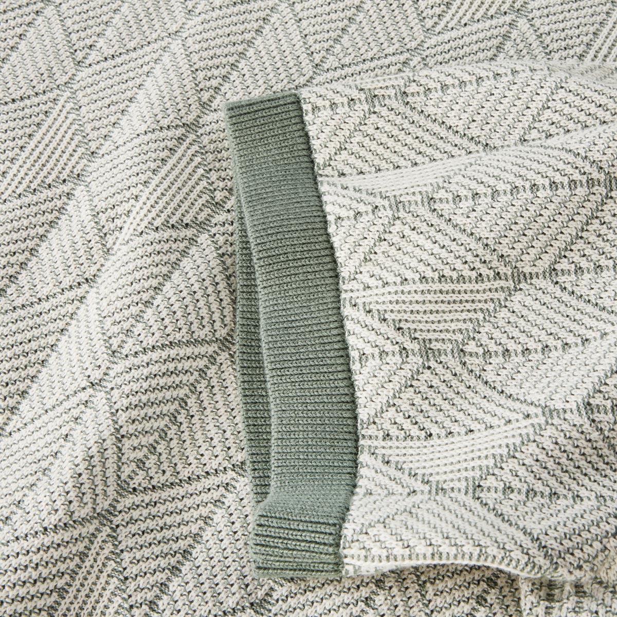 Jack&Jones Strickpolo aus Biobaumwolle oliv