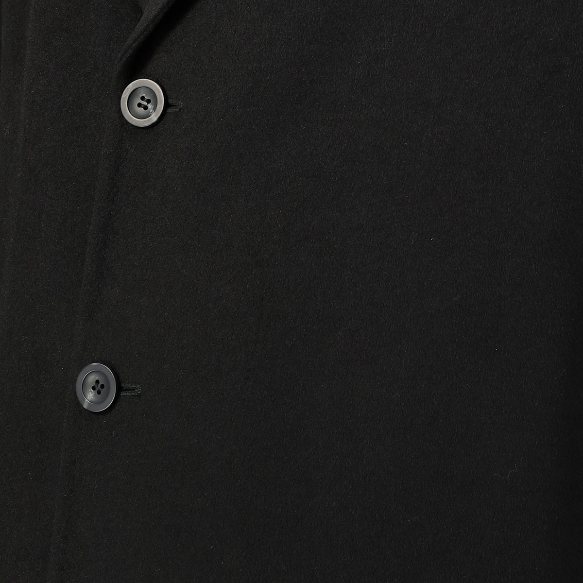 Weis Mantel "Berlin" in minimalistischem Look schwarz