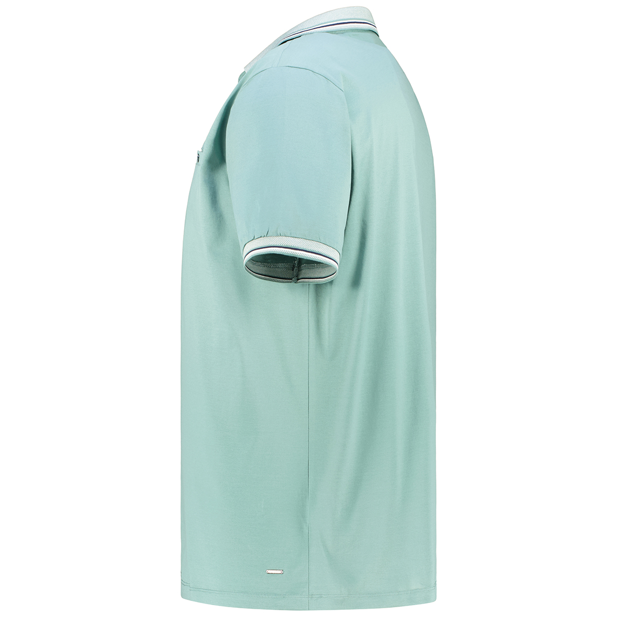 RAGMAN Poloshirt aus merzerisierter Baumwolle grün RAGMAN Poloshirt aus merzerisierter Baumwolle grün