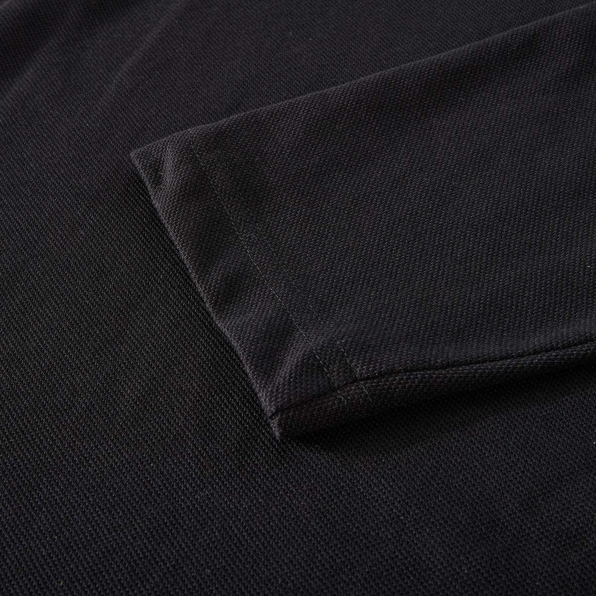 BOSS Poloshirt mit Kontrastdetails schwarz