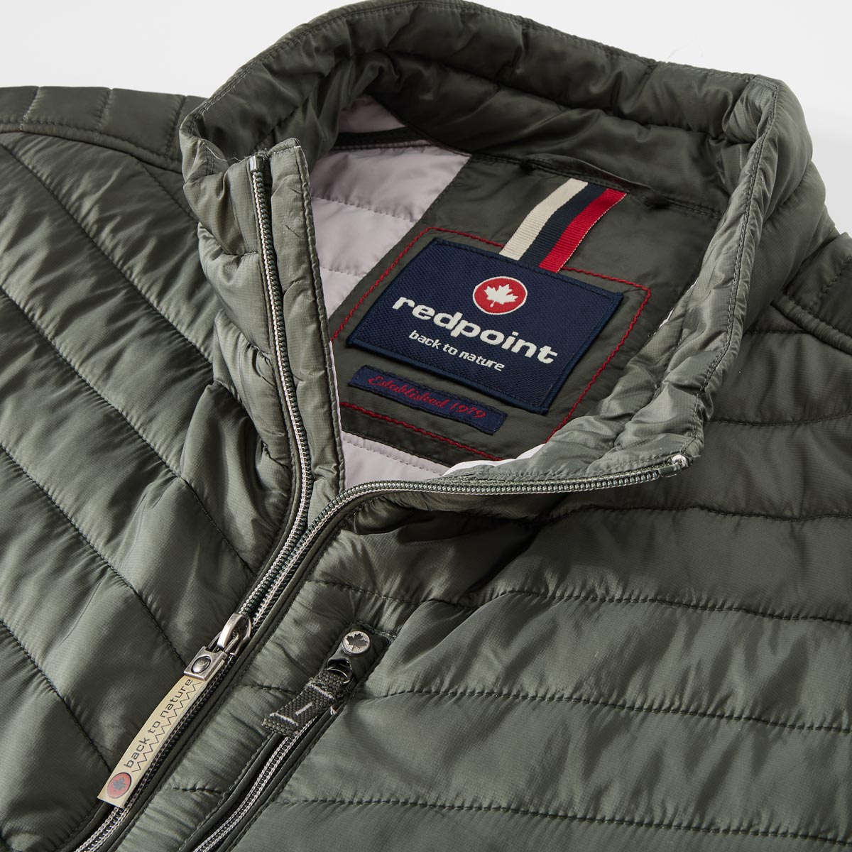 Redpoint Federleichte Steppjacke "Walker" khaki