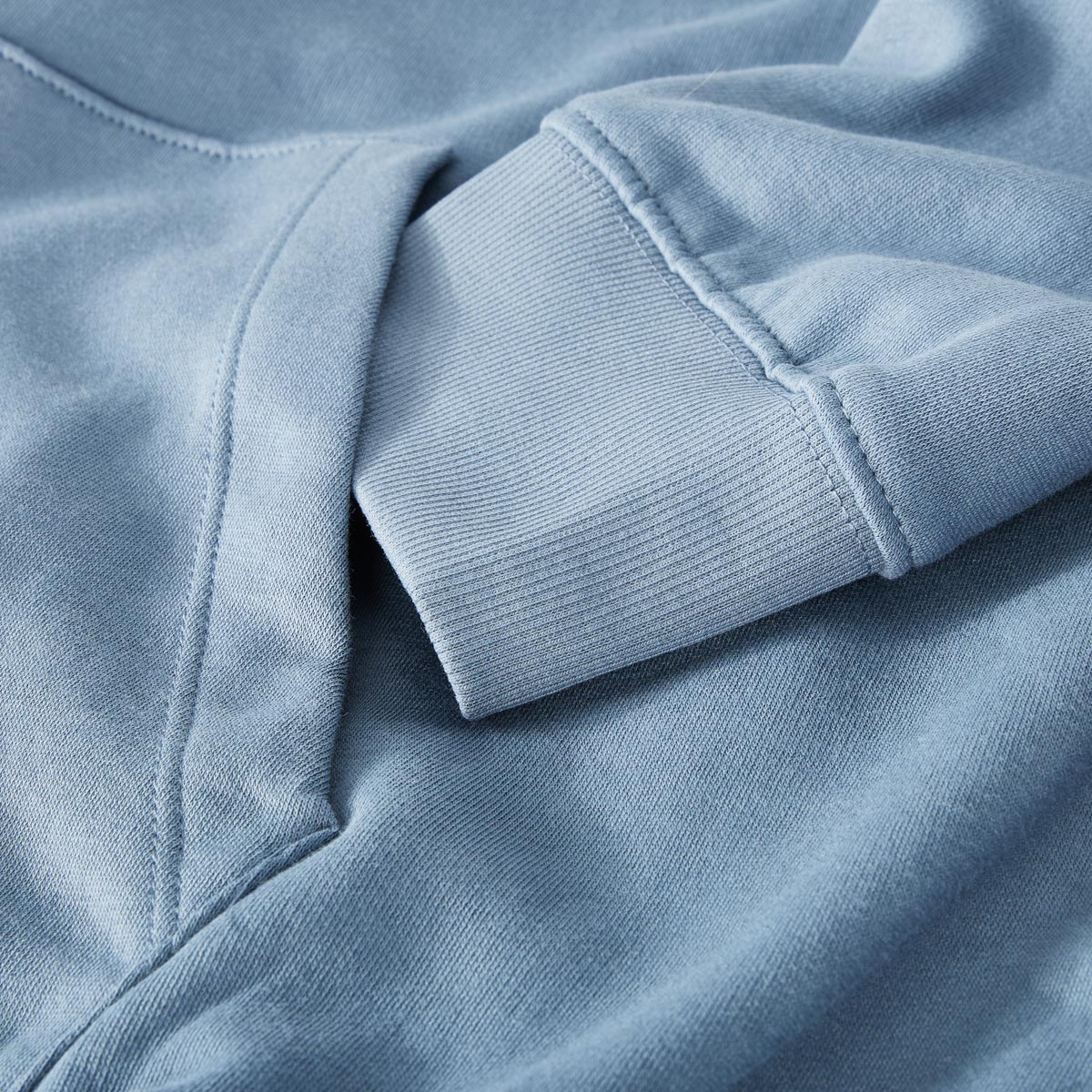 Jack&Jones Hoodie aus Baumwolle jeansblau