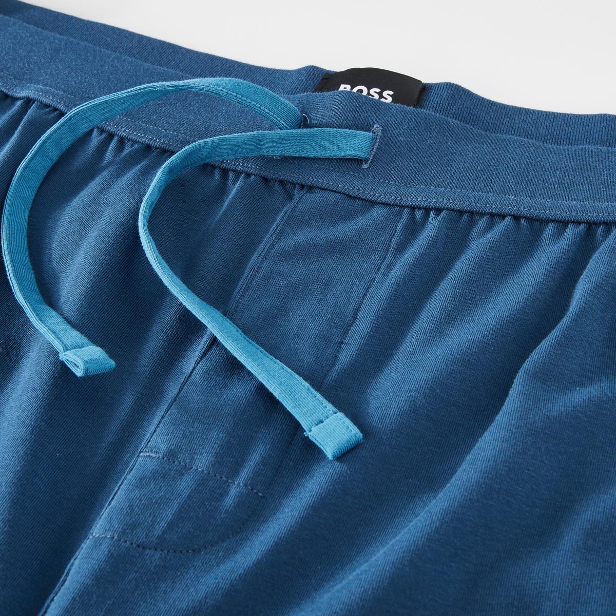 BOSS Jogginghose mit Stretch mittelblau