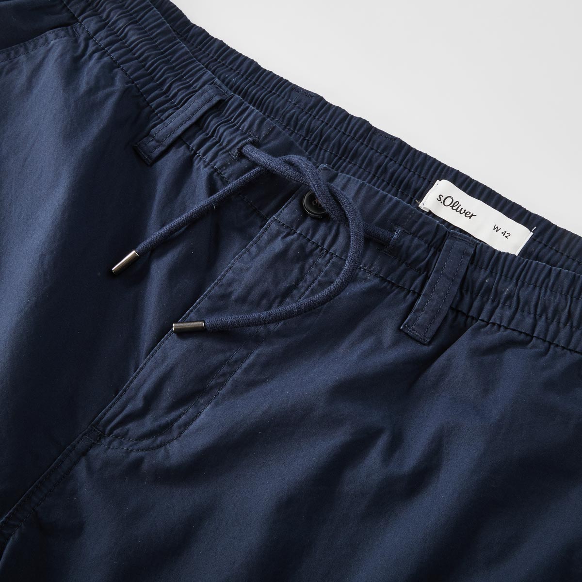 s.Oliver Chino-Shorts "Detroit" blau