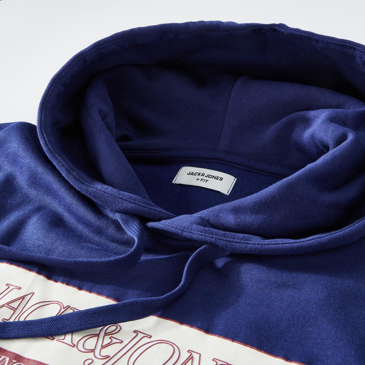 Jack&Jones Hoodie aus Baumwollmischung blau