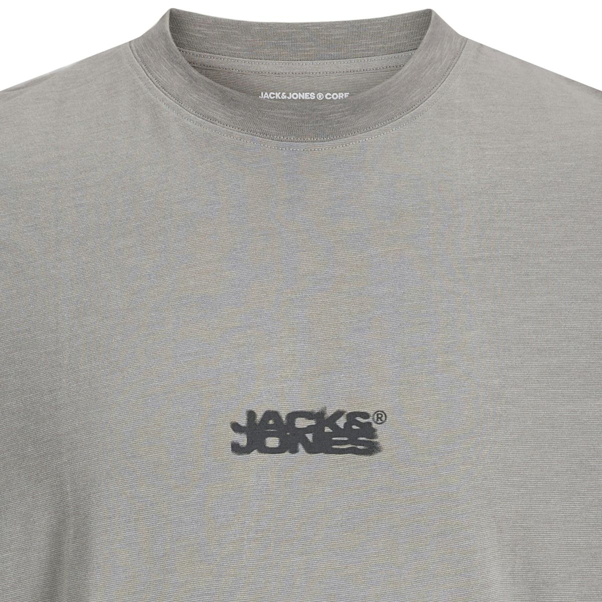 Jack&Jones T-Shirt mit Label-Print grau