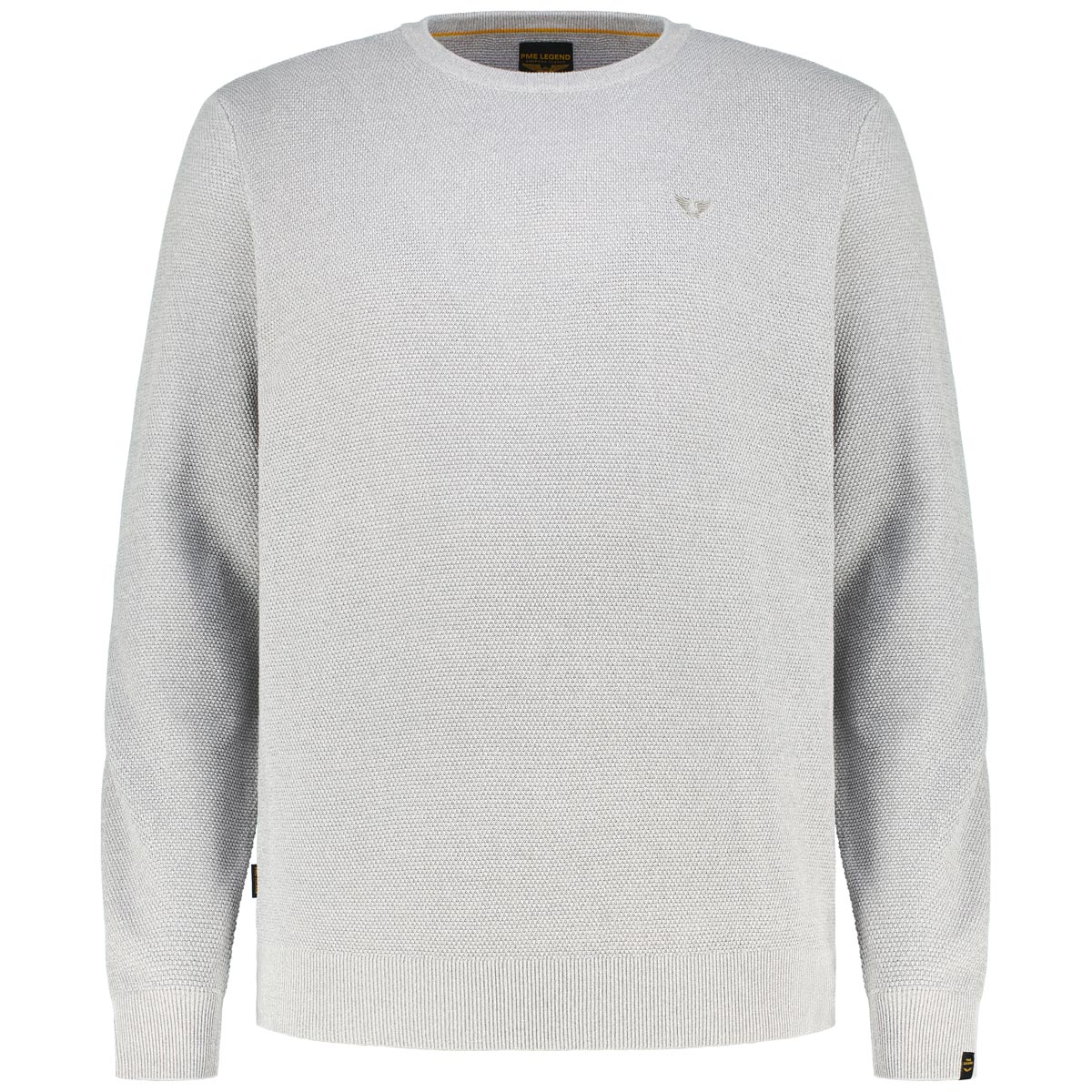 Pullover aus Materialmix