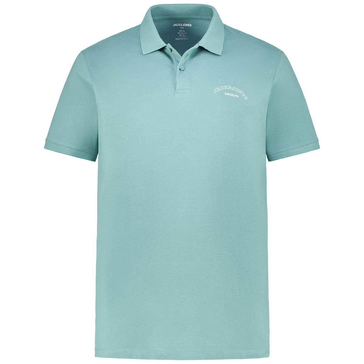 Poloshirt mit Label-Print