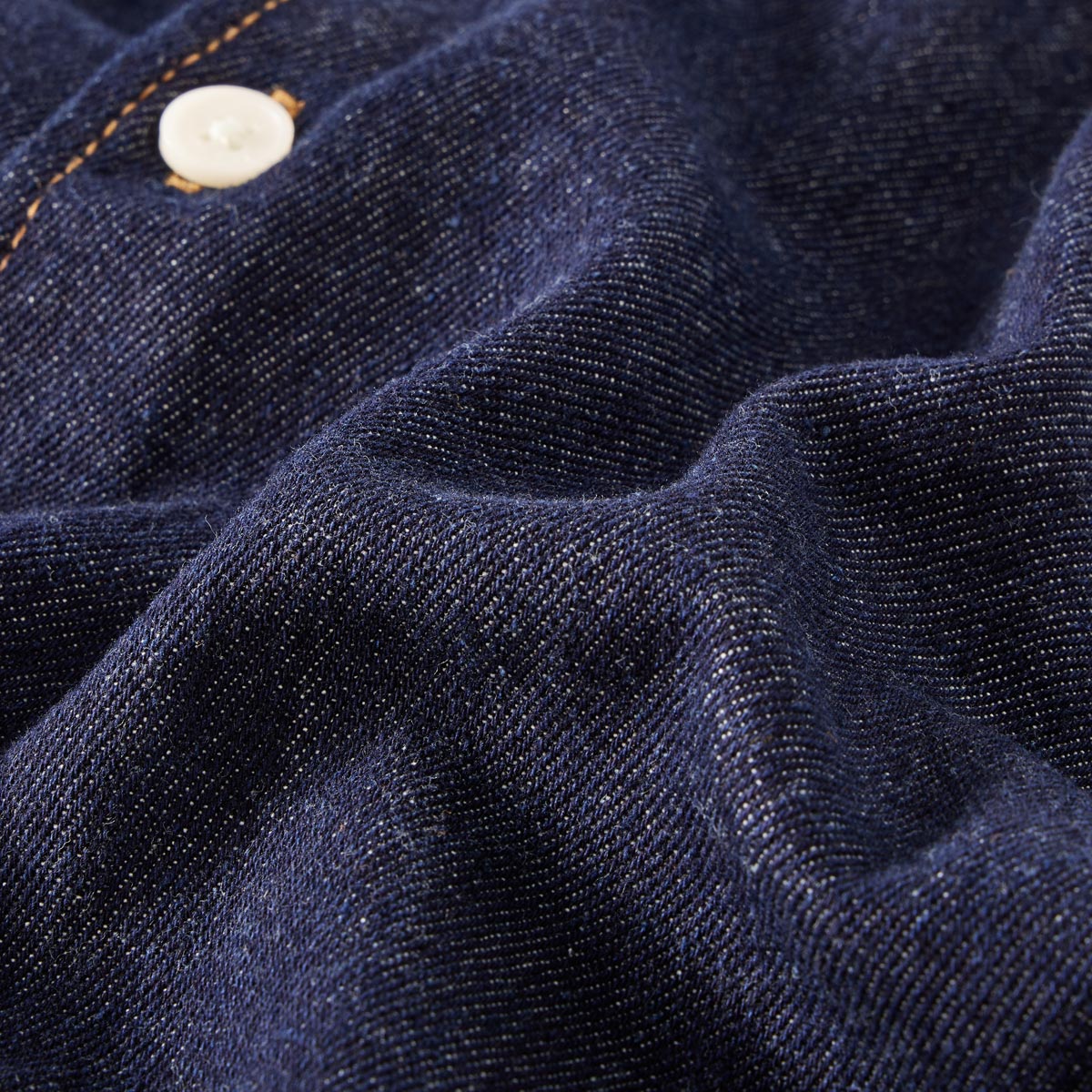 Jack&Jones Jeanshemd mit Biobaumwolle dunkelblau