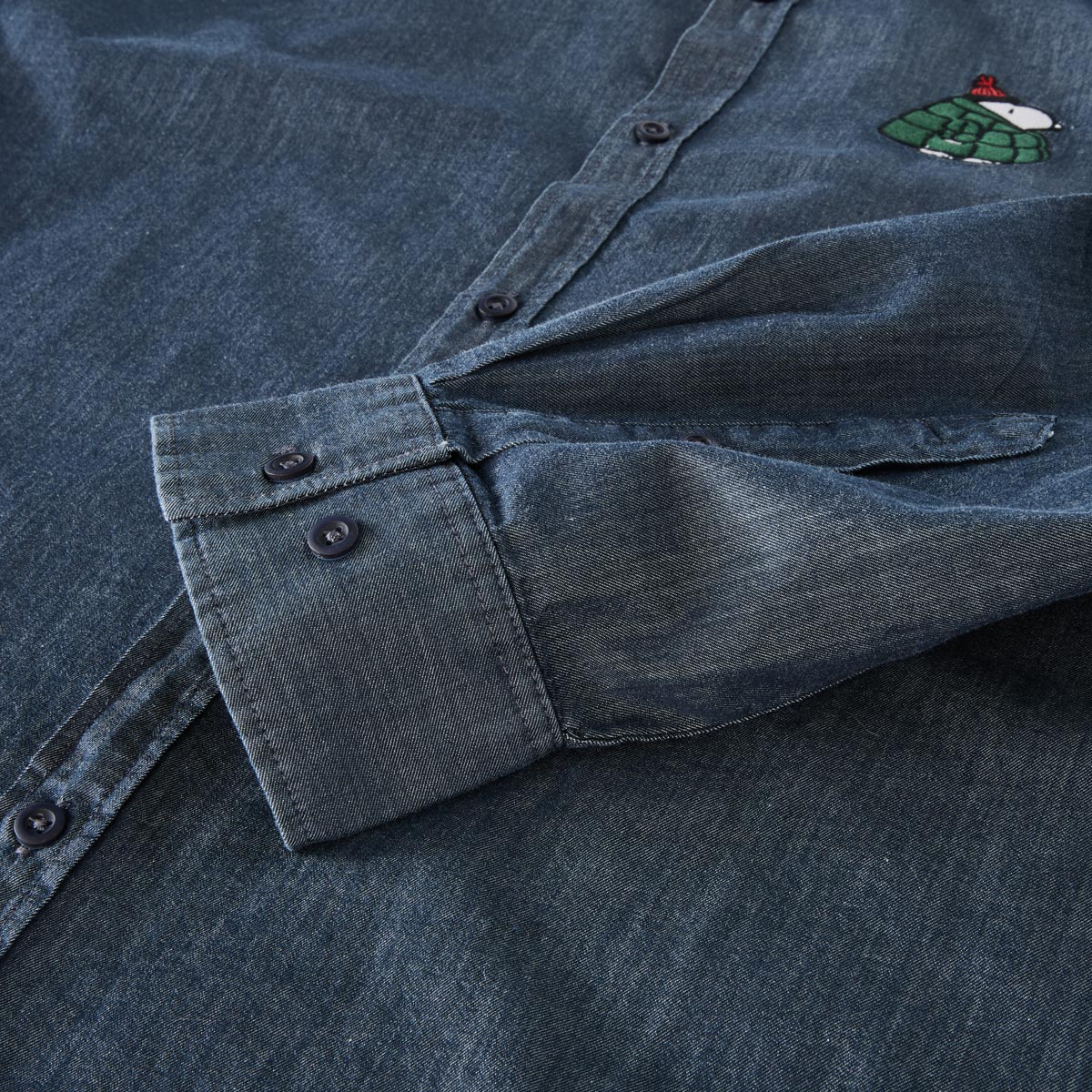 s.Oliver Freizeithemd mit Snoopy-Motiv blau