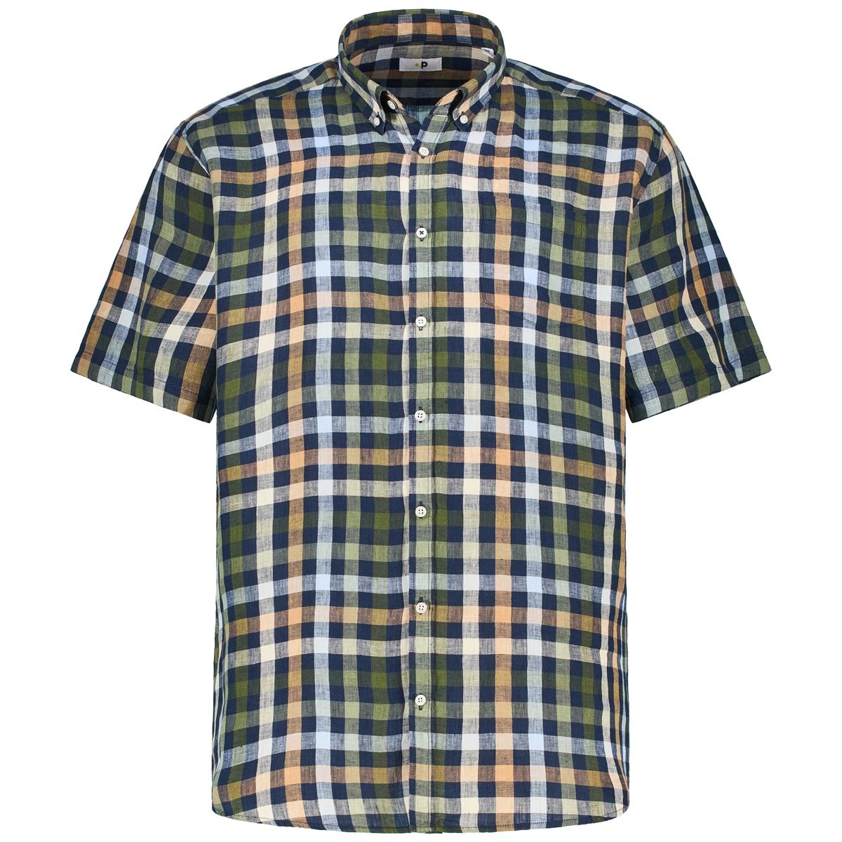 Pfundskerl Freizeithemd aus Leinen Farbe blau Größe: 3XL günstig online kaufen