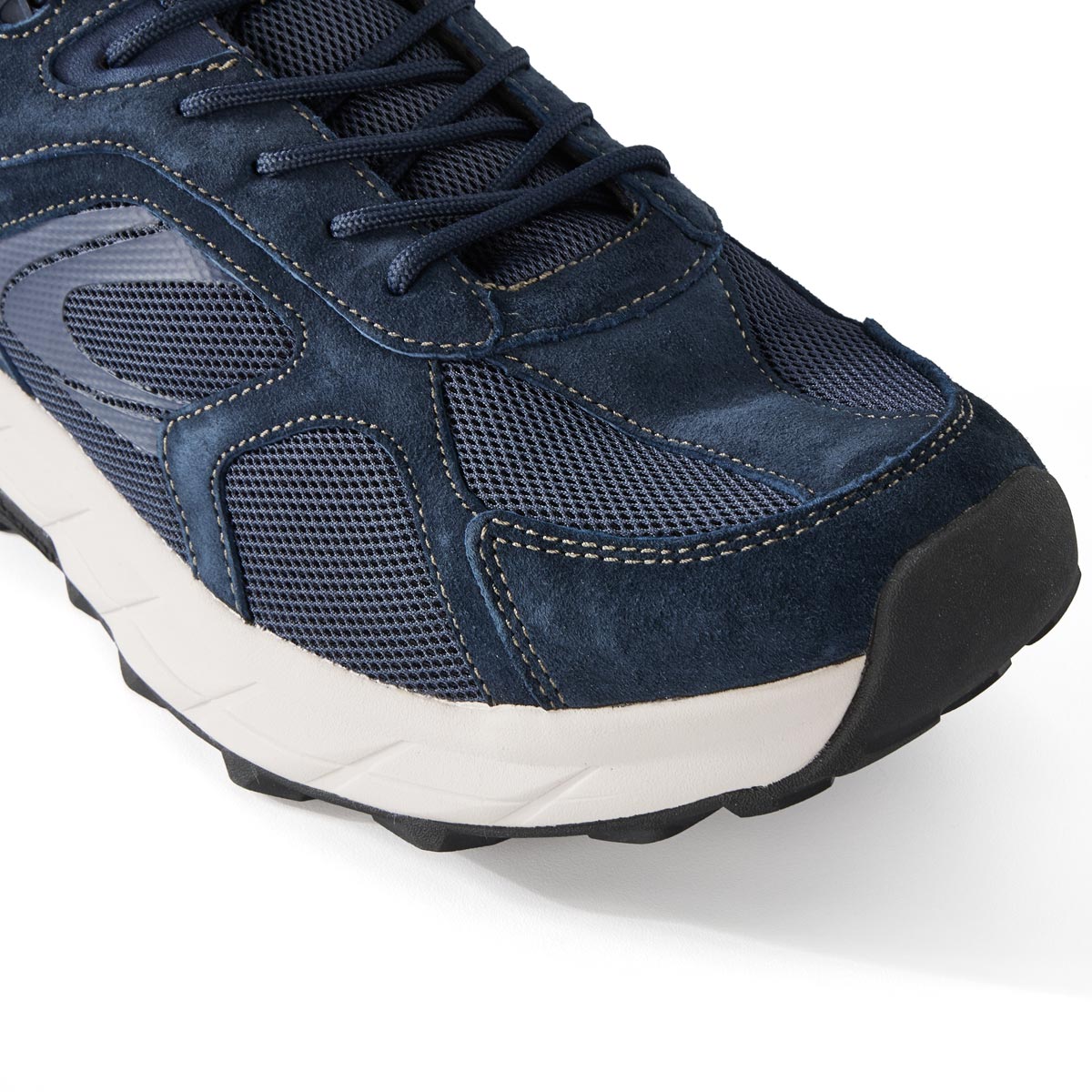 camel active Sneaker "Cross Country" aus Leder dunkelblau