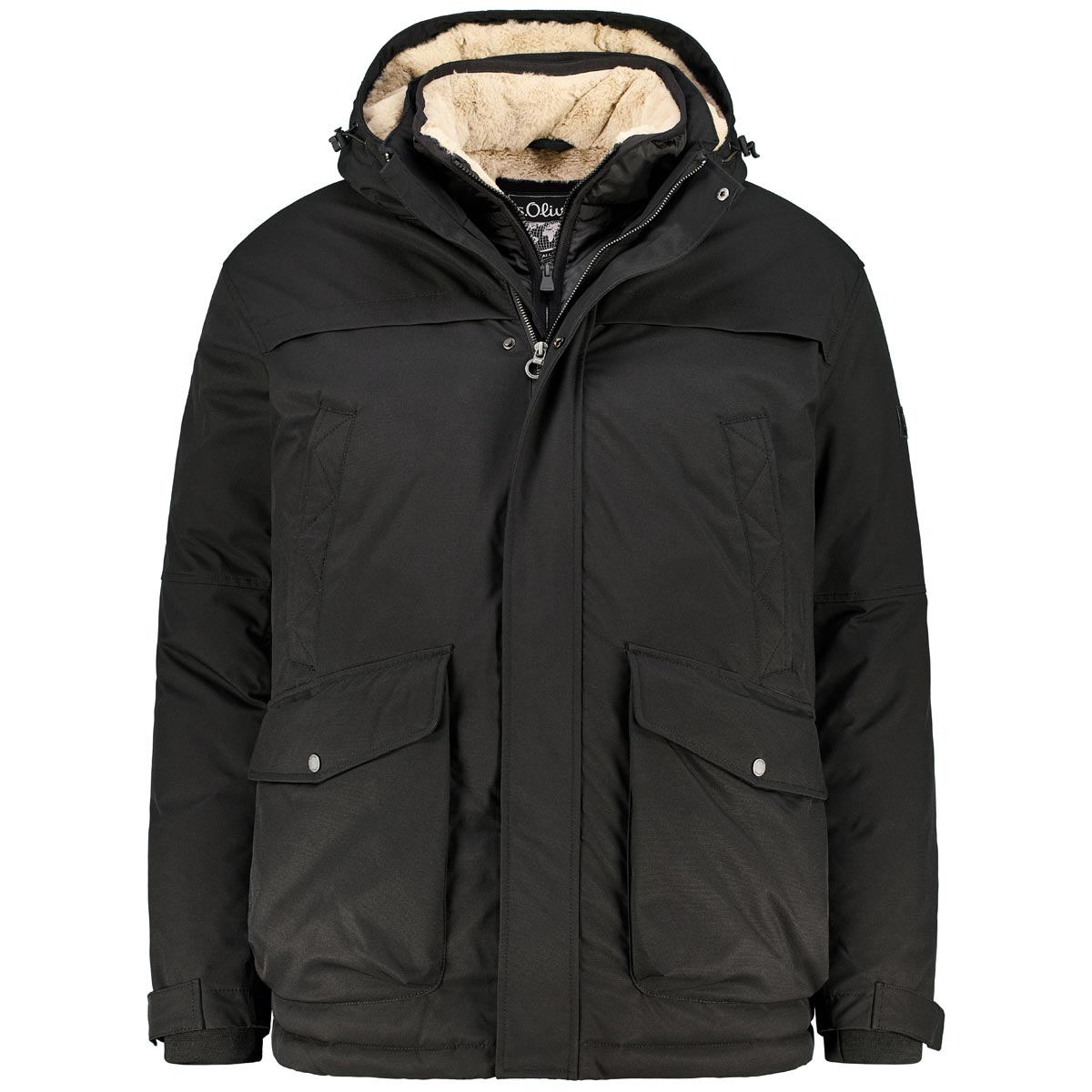 Parka mit Kapuze, wasserabweisend