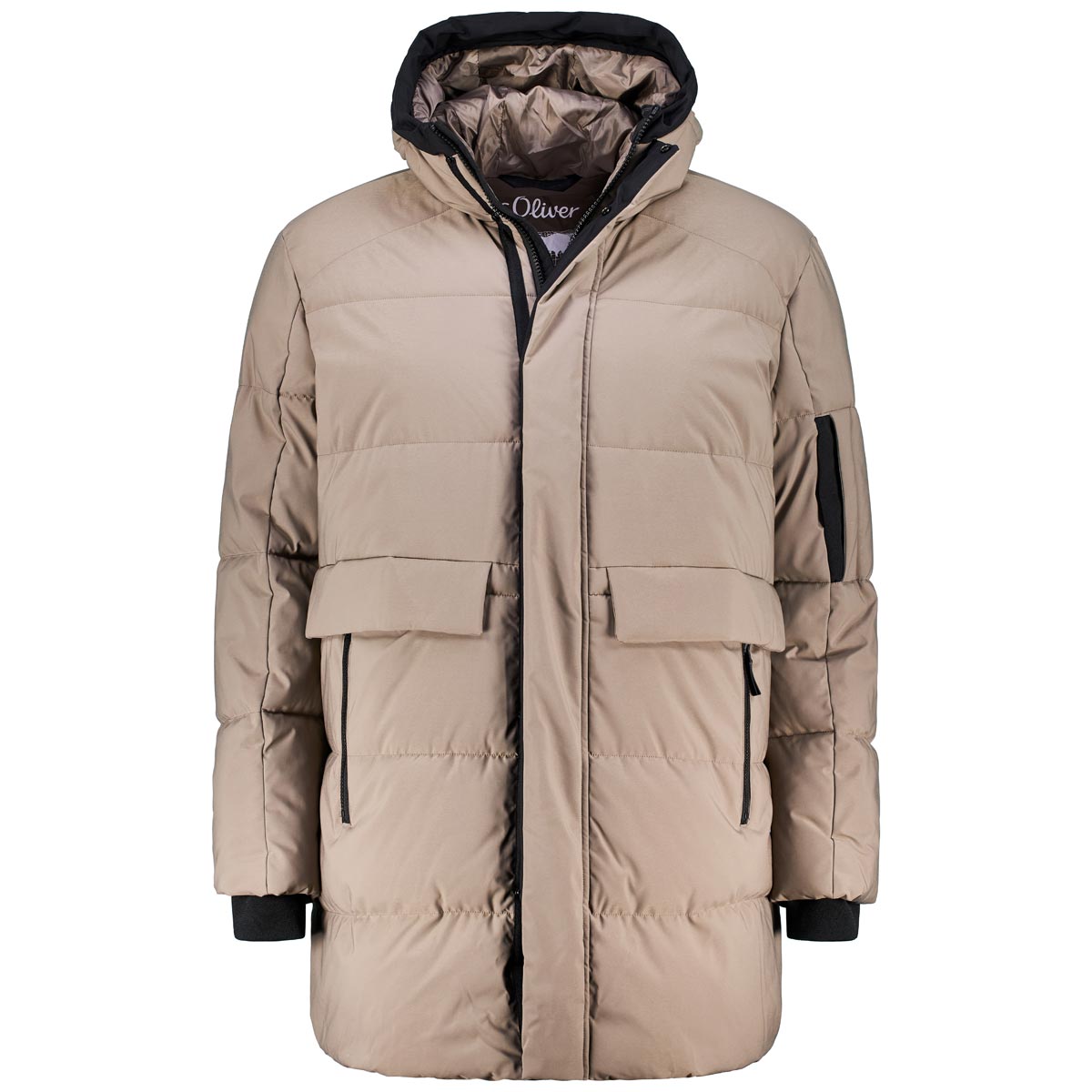 Wattierter Parka, wasserabweisend