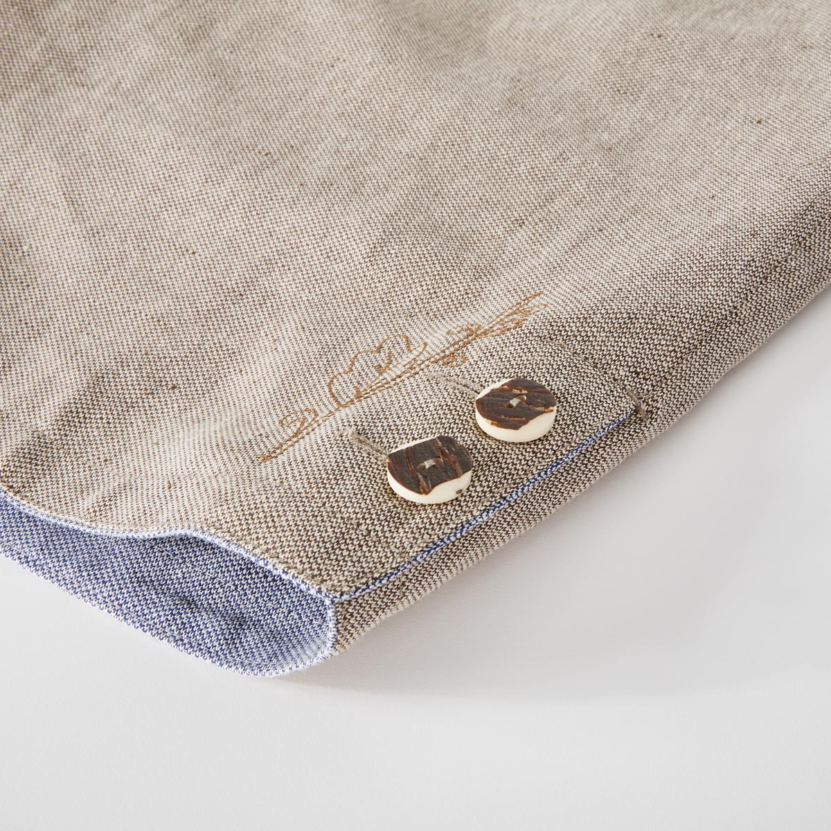 Weis Trachtenhose "Sepp C" mit Leinen, leicht beige