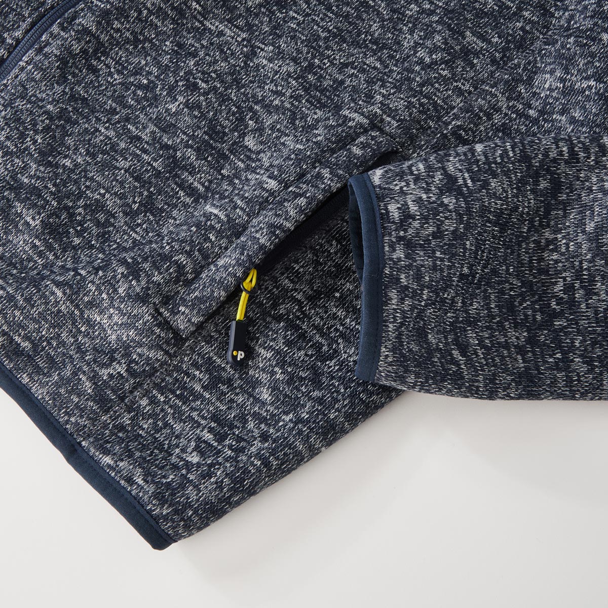 Pfundskerl Strickfleecejacke dunkelblau