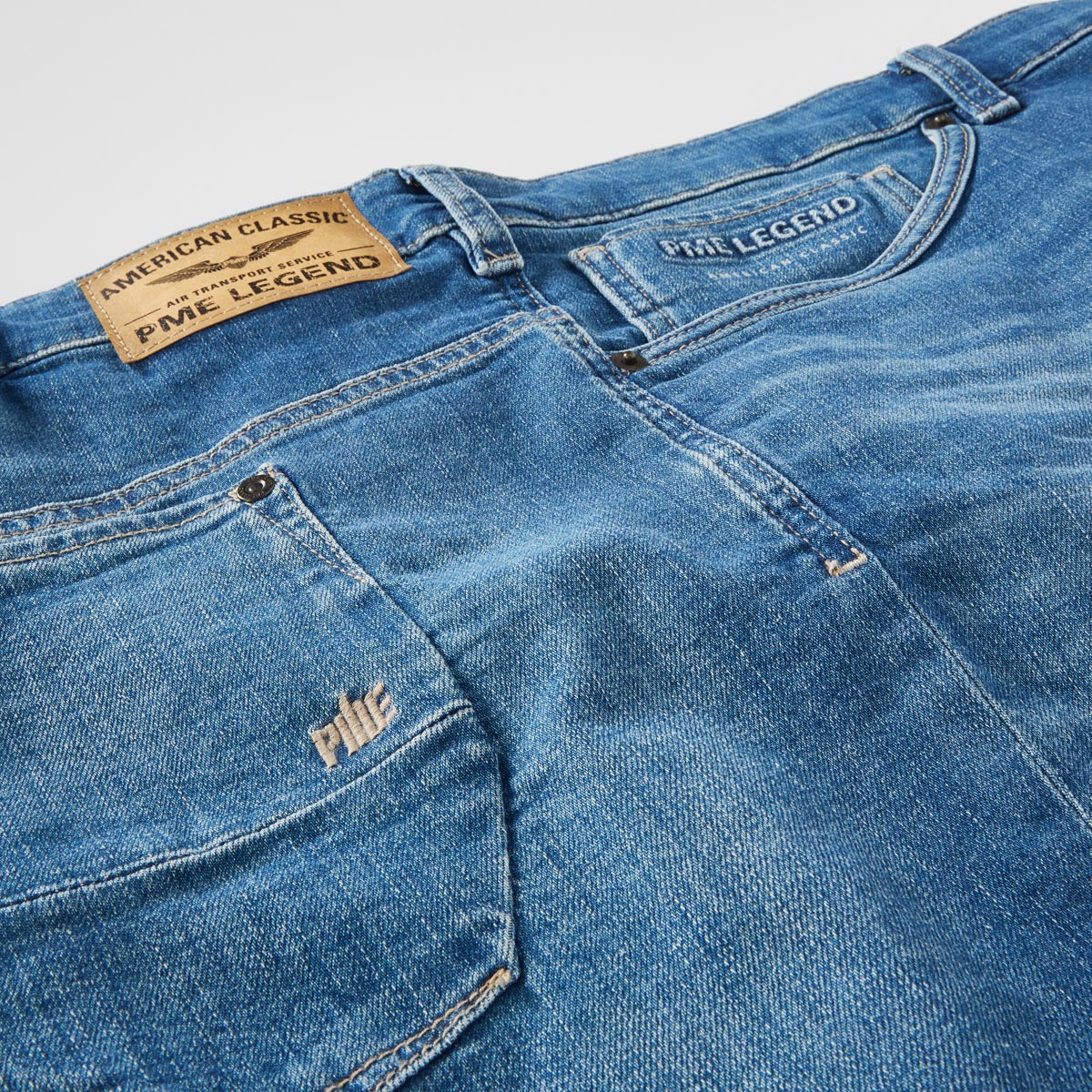 PME LEGEND Jeans-Shorts "Nightflight" jeansblau
