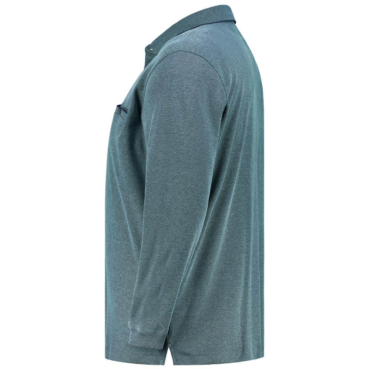 CASA MODA Pflegeleichtes Stretch-Poloshirt türkis