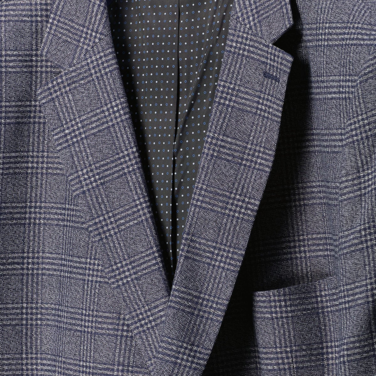 Weis Sakko mit Bambus blau Weis Sakko mit Bambus blau