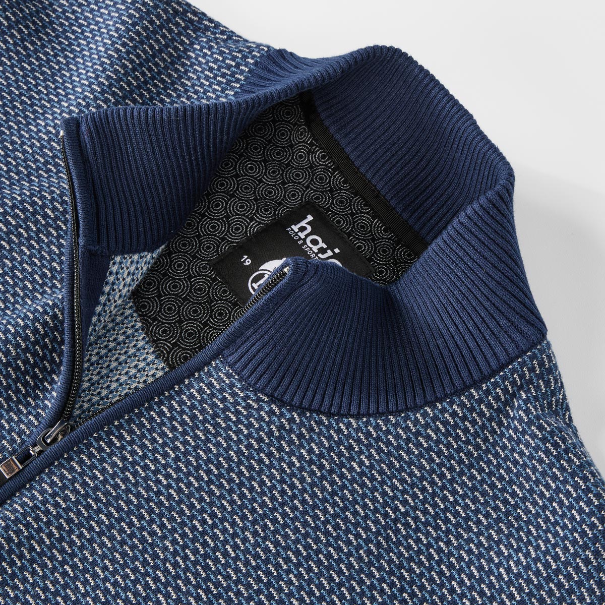 Hajo Troyer aus Baumwolle royalblau