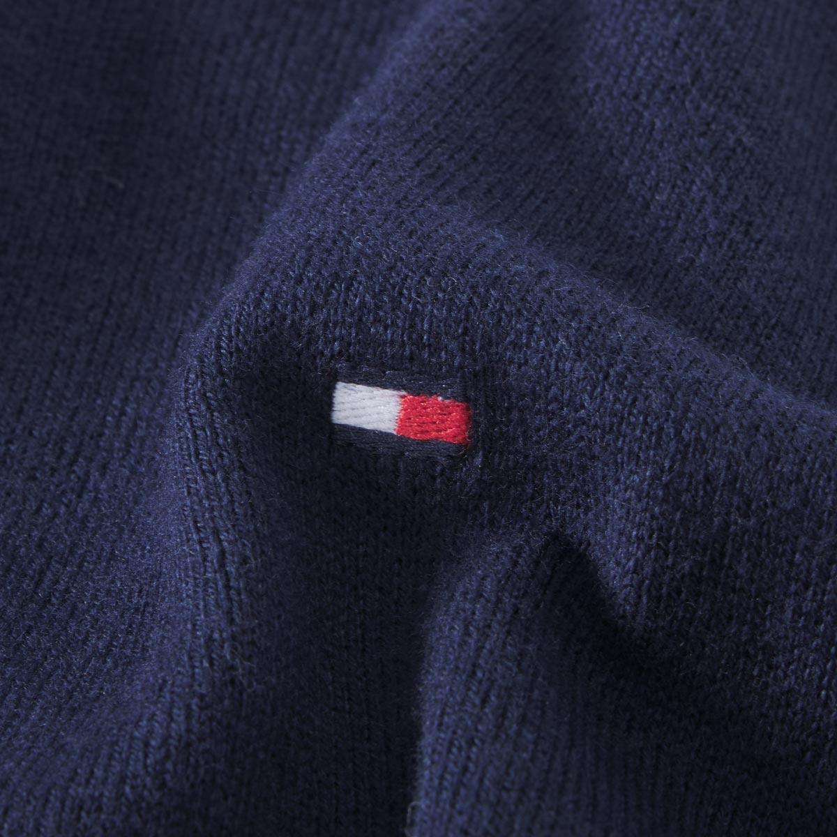 Tommy Hilfiger Poloshirt mit Kaschmir marine