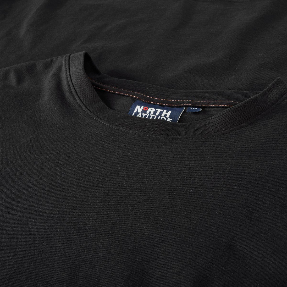 North T-Shirt mit Rückenprint schwarz