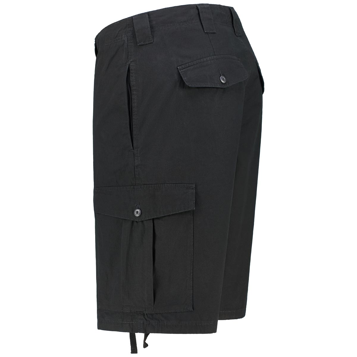 Jack&Jones Cargo-Shorts aus reiner Baumwolle schwarz