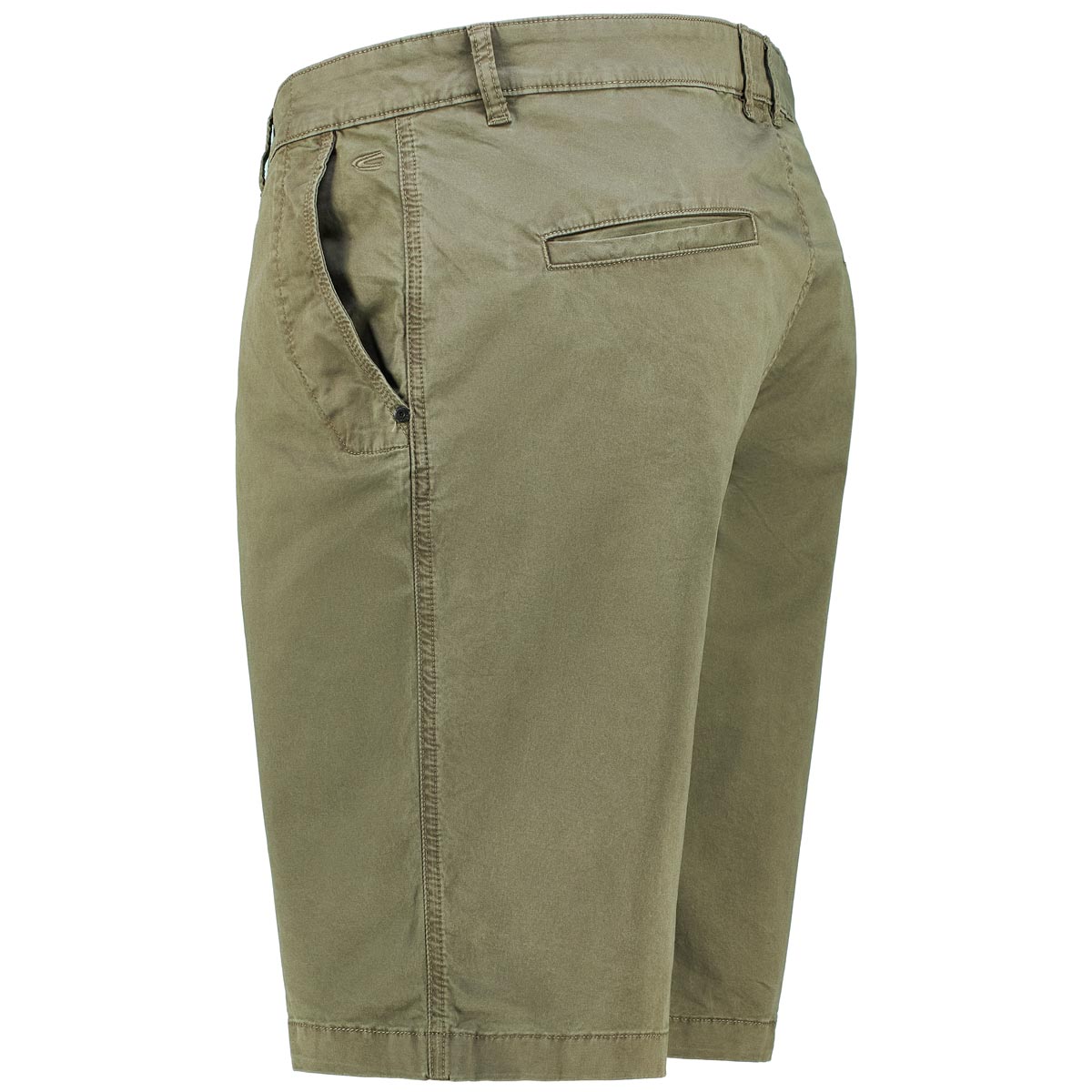 camel active Stretch-Chino-Shorts oliv