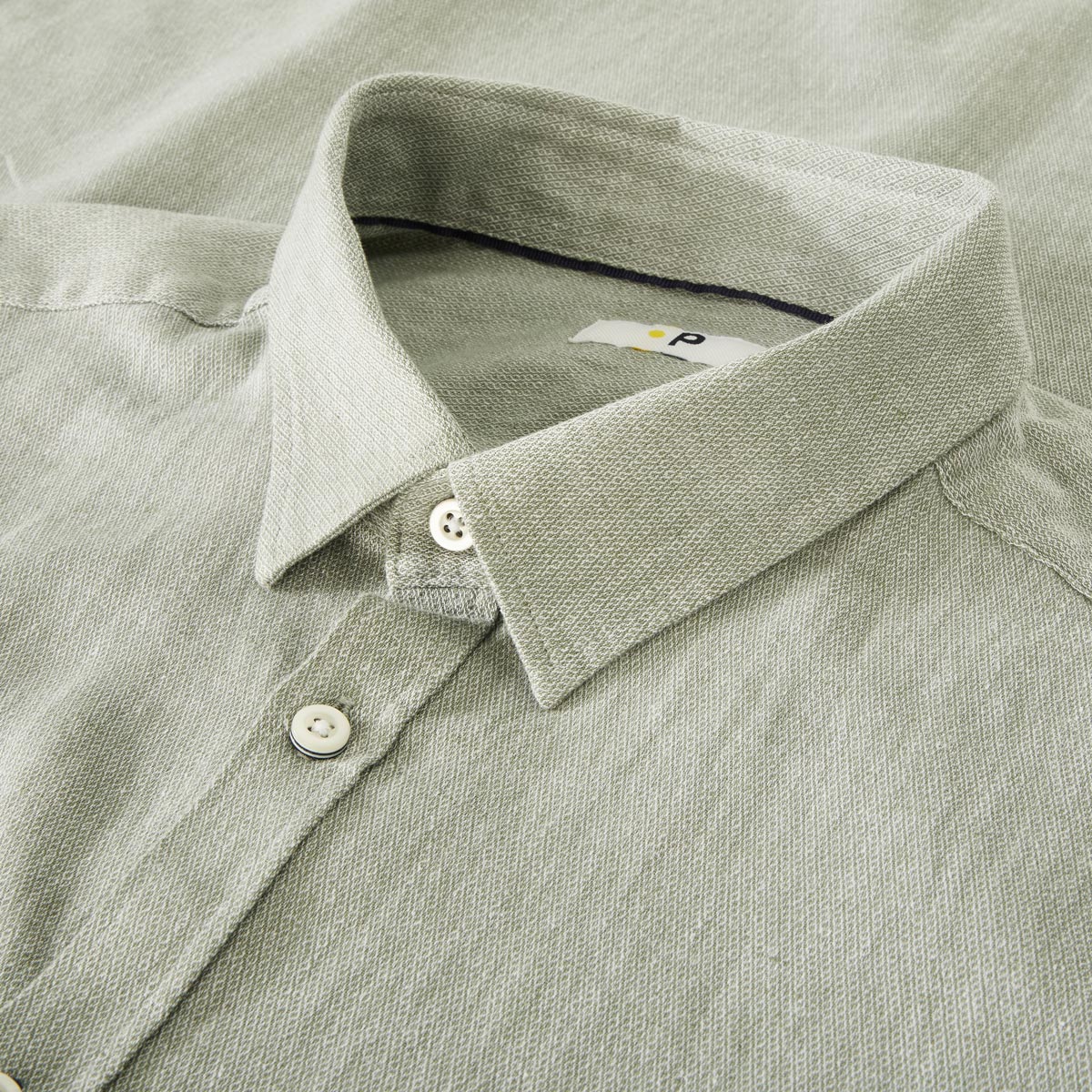 Pfundskerl Trachtenhemd mit Leinen grün