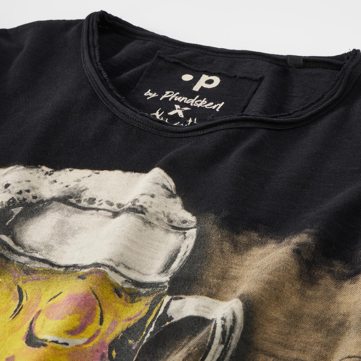 Pfundskerl T-Shirt mit Motiv-Print schwarz