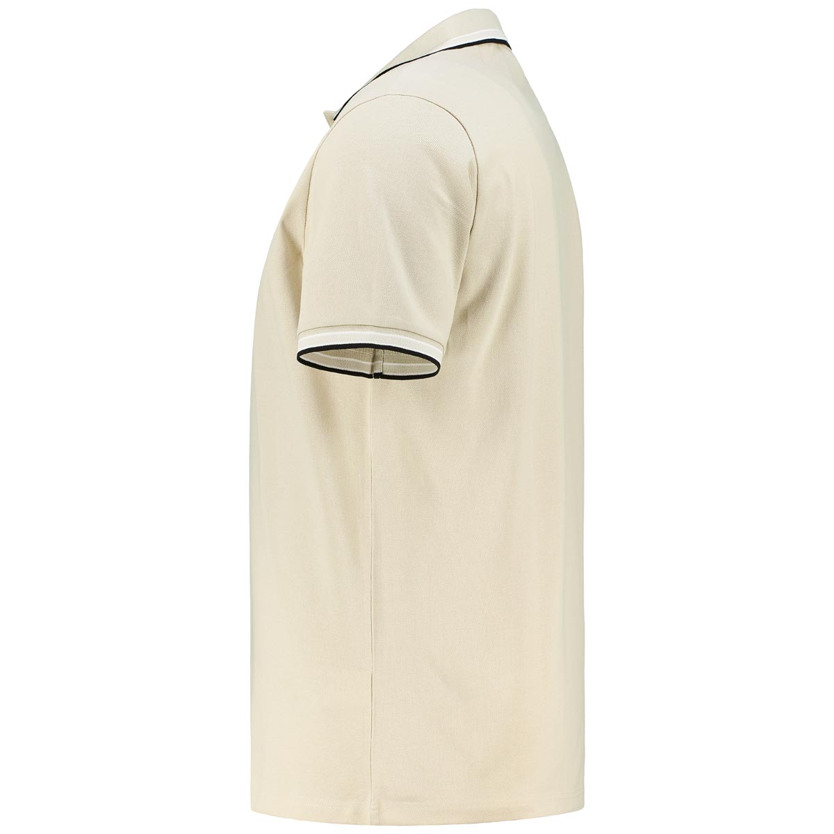 BOSS Poloshirt mit Kontrastdetails beige