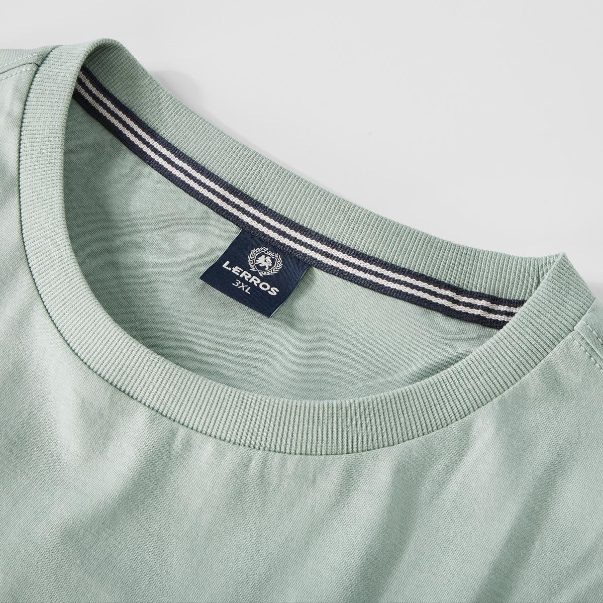 Lerros T-Shirt mit Print khaki