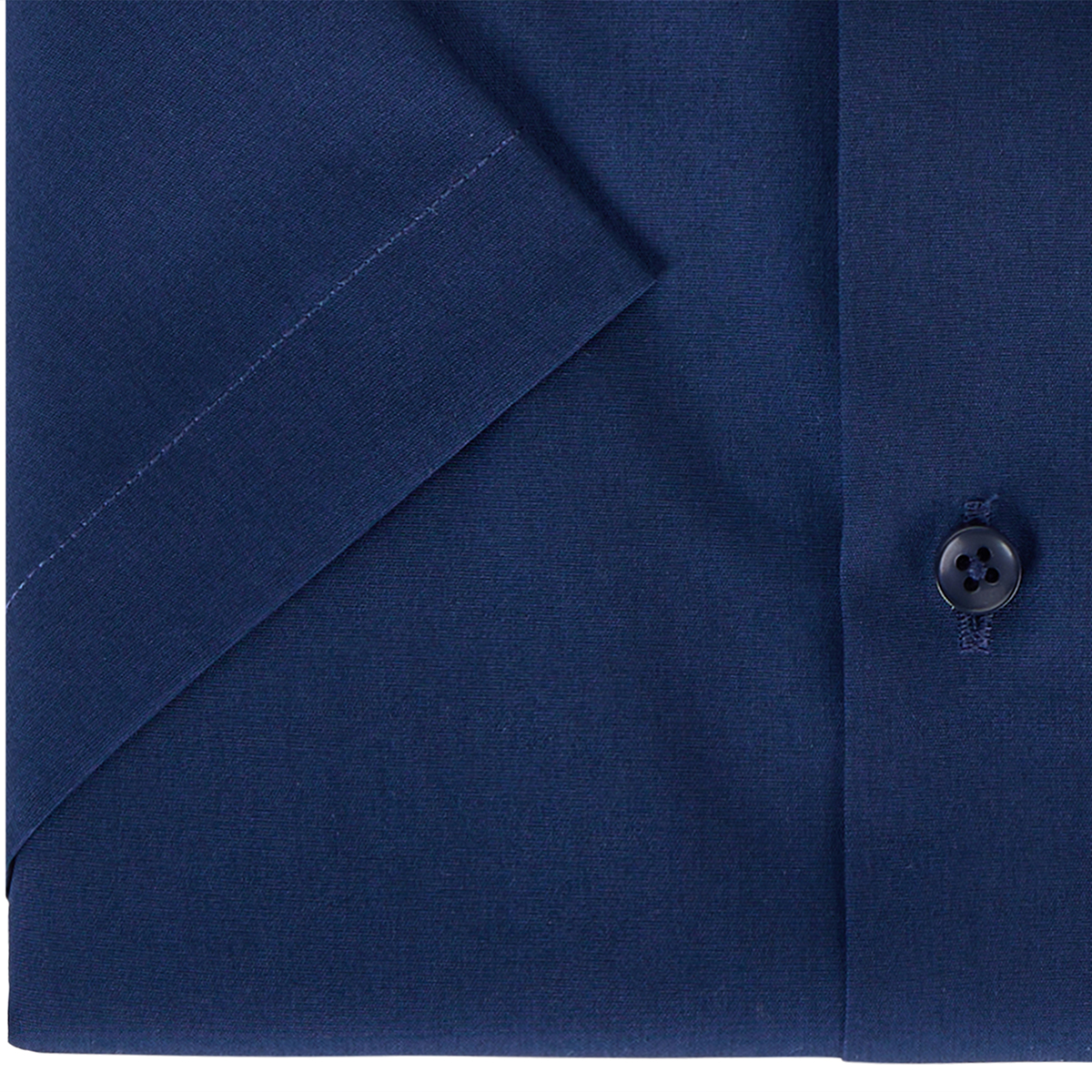 CASA MODA Businesshemd mit Kontrastdetails, kurzarm, bügelfrei blau