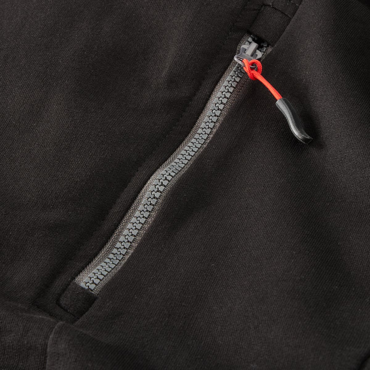 ADAMO Sweatweste mit Seitentaschen schwarz