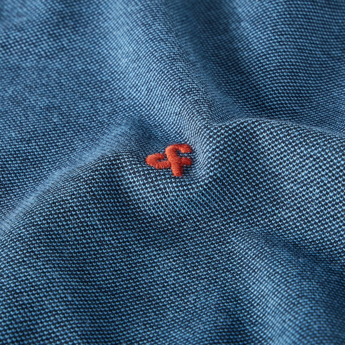 Jack&Jones Poloshirt aus Biobaumwolle blau