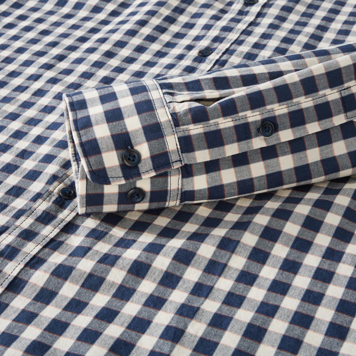 s.Oliver Kariertes Freizeithemd blau