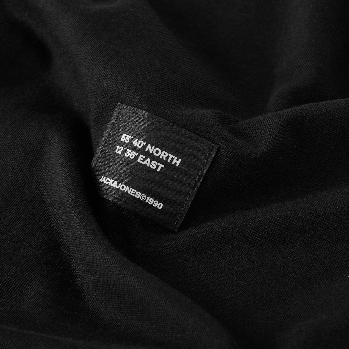 Jack&Jones T-Shirt aus Baumwolle schwarz