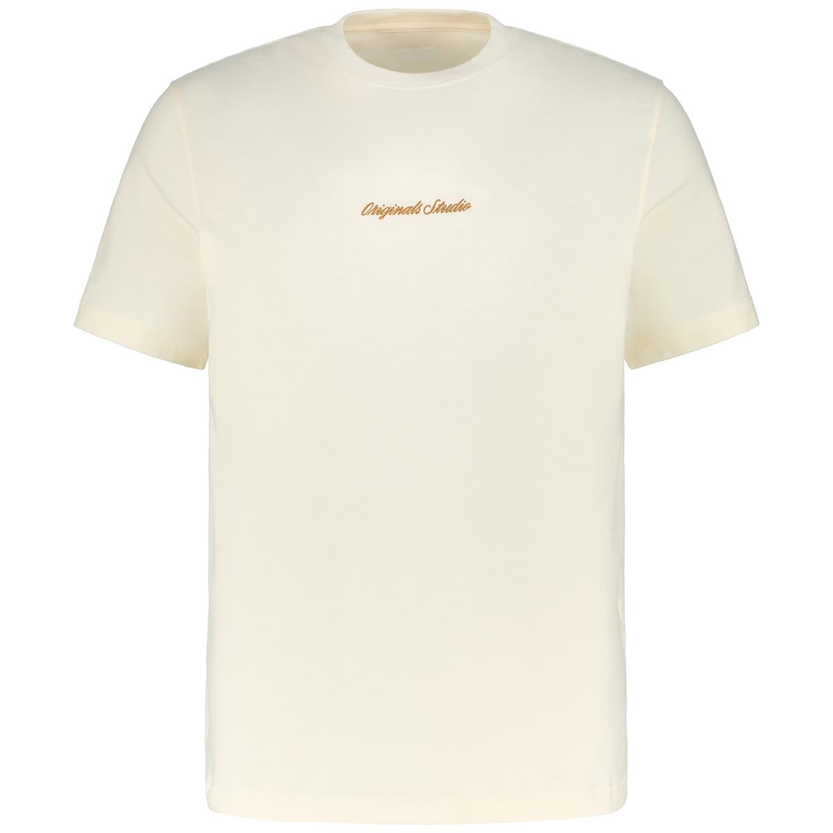 Jack&Jones T-Shirt Mit Label-Stickerei Farbe Cremeweiß Größe, 4XL